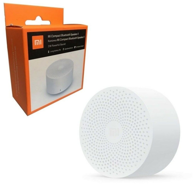 Xiaomi Mi Compact Bluetooth Speaker 2 Mini Bluetooth Speaker White Xiaomi Mi Compact Bluetooth Speaker 2 Mini Bluetooth Speaker White