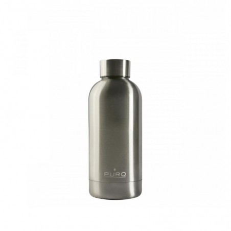 Discover Puro Thermal Bottle 350ml HOT & COLD in Double-Layer Glossy Steel details