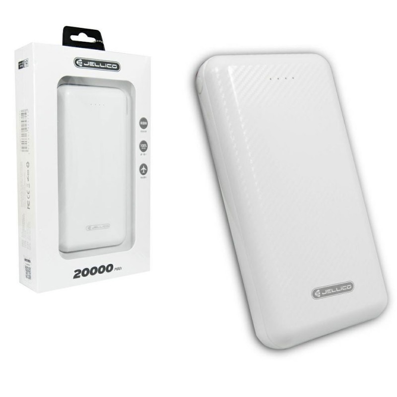 Jellico Power Bank 20000 mAh RM-200 White