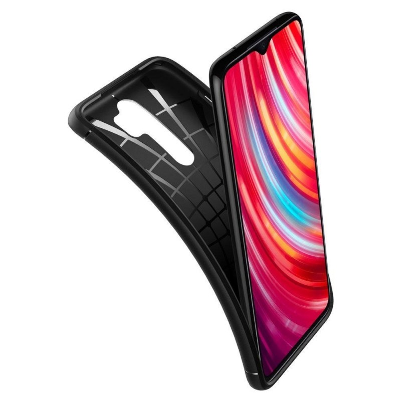 SPIGEN Armor Cover Per Xiaomi Redmi Note 8 Pro Custodia Con Finitura Opaca Nera