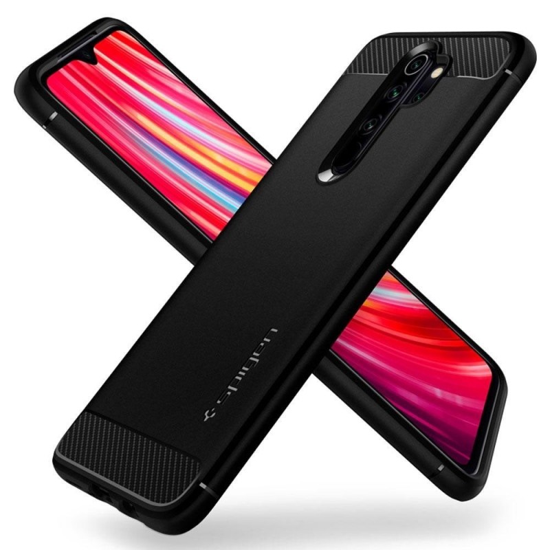 SPIGEN Armor Cover Per Xiaomi Redmi Note 8 Pro Custodia Con Finitura Opaca Nera