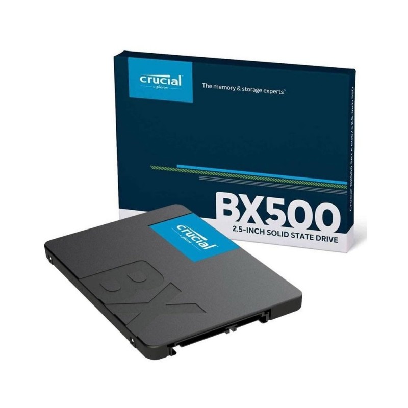 Crucial BX500 2.5" 480GB Internal SSD up to 540 MB/s Solid State Crucial BX500 2.5" 480GB Internal SSD up to 540 MB/s Solid State