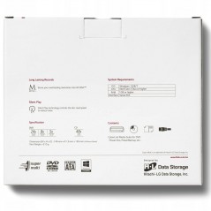 HITACHI-LG Data Storage Masterizzatore da incasso DVD RW 24X Unità DVD Interna Dettaglio SATA Nero