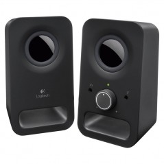 Logitech Z150 6W Compact Multimedia Stereo Speakers with 3.5mm Headphone Jack