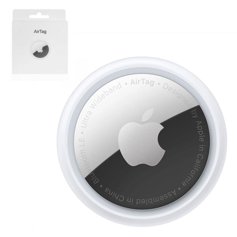 Apple AirTag Rilevatore GPS per dispositivi Apple Phone Finding 1 pz | Bianco