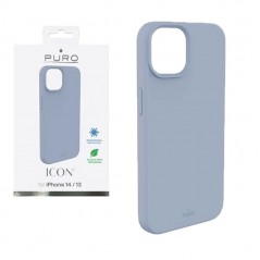 Compra Puro Icon Cover Custodia in Silicone Liquido Con Interno in Microfibra Per iPhone 14 / 13 online