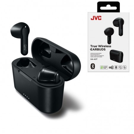 Scopri JVC Auricolari IN-EAR Bluetooth HA-A3T-B-U Cuffie Earbuds True Wireless | Nero e Bianco in dettaglio