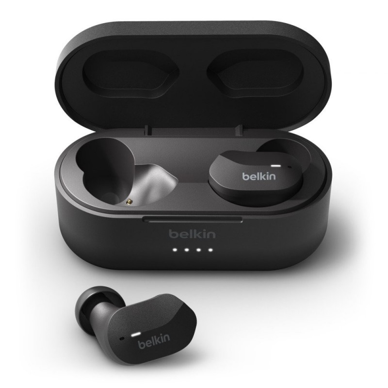 Belkin True Wireless Earphones SOUNDFORM IN EAR Earbuds | Black and White