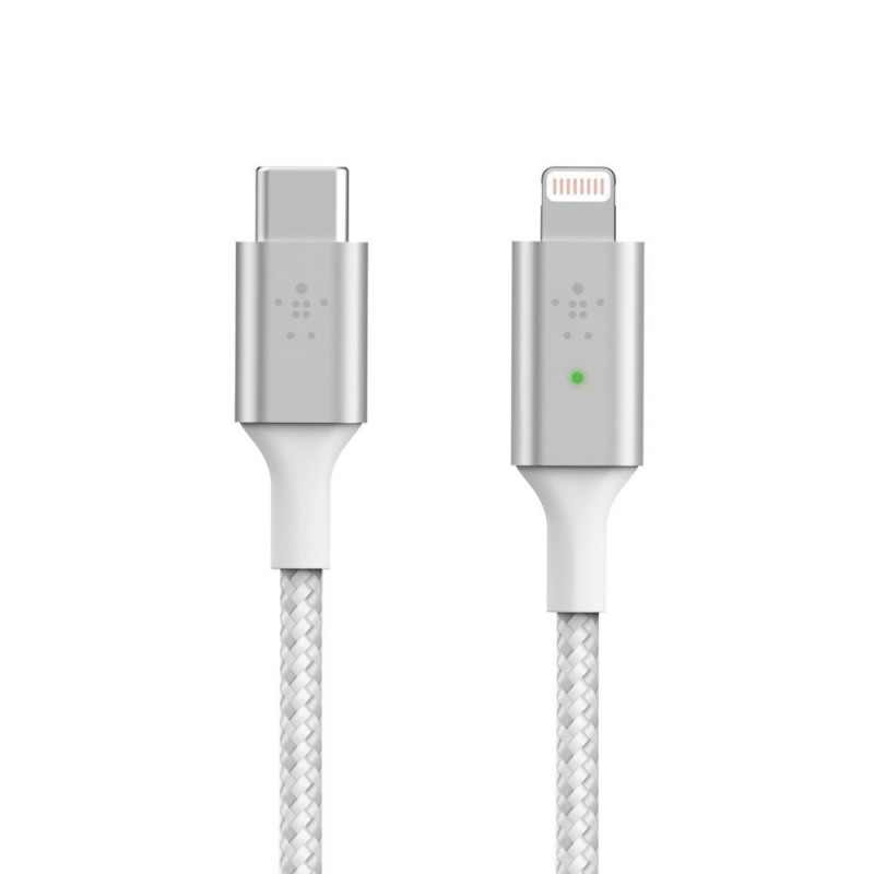 Belkin Cavo SMARTLED da USB-C a Lightning con LED intelligente BOOST CHARGE Belkin Cavo SMARTLED da USB-C a Lightning con LED intelligente BOOST CHARGE