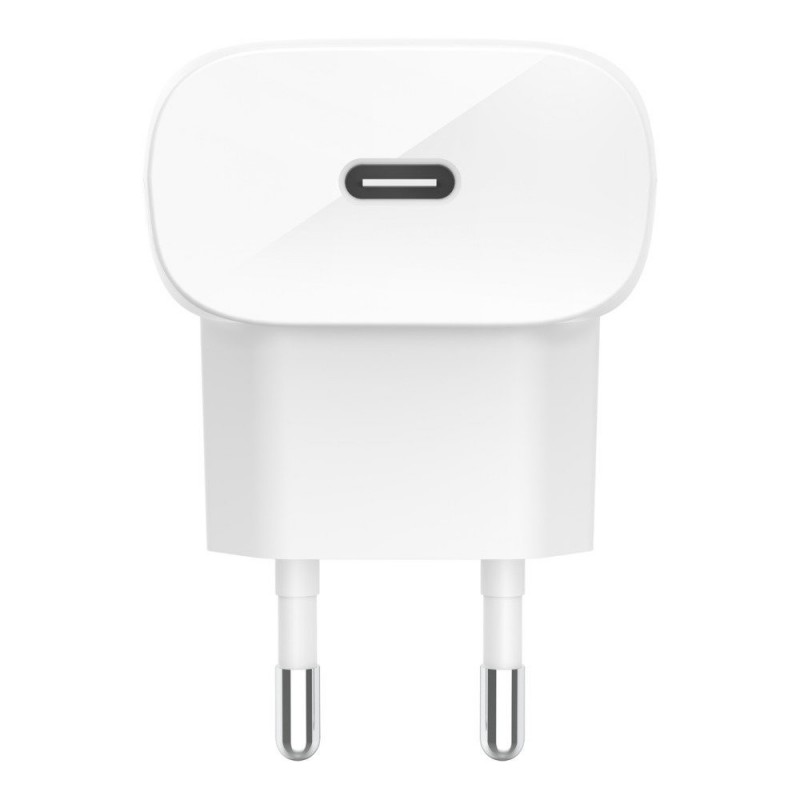 Belkin BOOST CHARGE 20W USB-C Wall Charger + USB-C to Lightning Cable White
