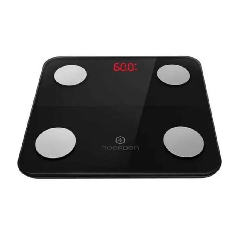Noerden Bilancia MINIMI Pesapersone Intelligente Bluetooth Con Tecnologia Step On Vetro Temperato