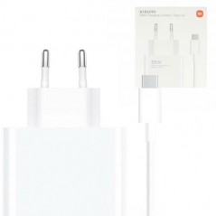 Acquista Xiaomi Mi Travel Charger Caricabatterie Combo Set USB-A to Type-C charging Cavo 1m, 33W Bianco | MDY-11-EZ in vendita