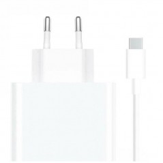 Product image Xiaomi Mi Travel Charger Combo Set with USB-A to Type-C charging cable 1m, 33W White | EU