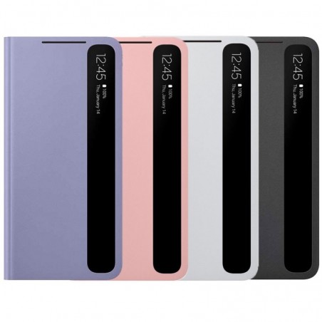 Foto di Samsung Smart Clear View Cover EF-ZG996C Custodia Per Galaxy S21 PLUS SM-G996 - Samsung