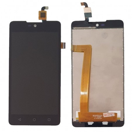 Foto di Display LCD + Touch Screen + Per Wiko Rainbow Lite 4G | Nero - PRC
