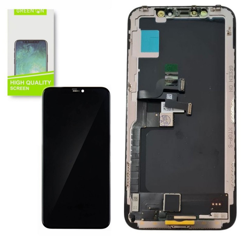  GREEN ON HX Premium SOFT OLED LCD Display For iPhone