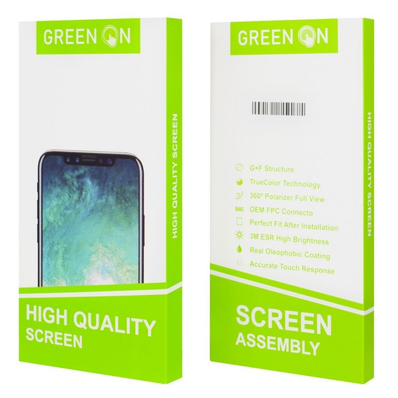 GREEN ON Premium INCELL LCD Display For iPhone