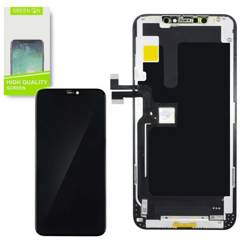 GREEN ON Premium Plus HARD OLED LCD Display For iPhone 11 Pro Max