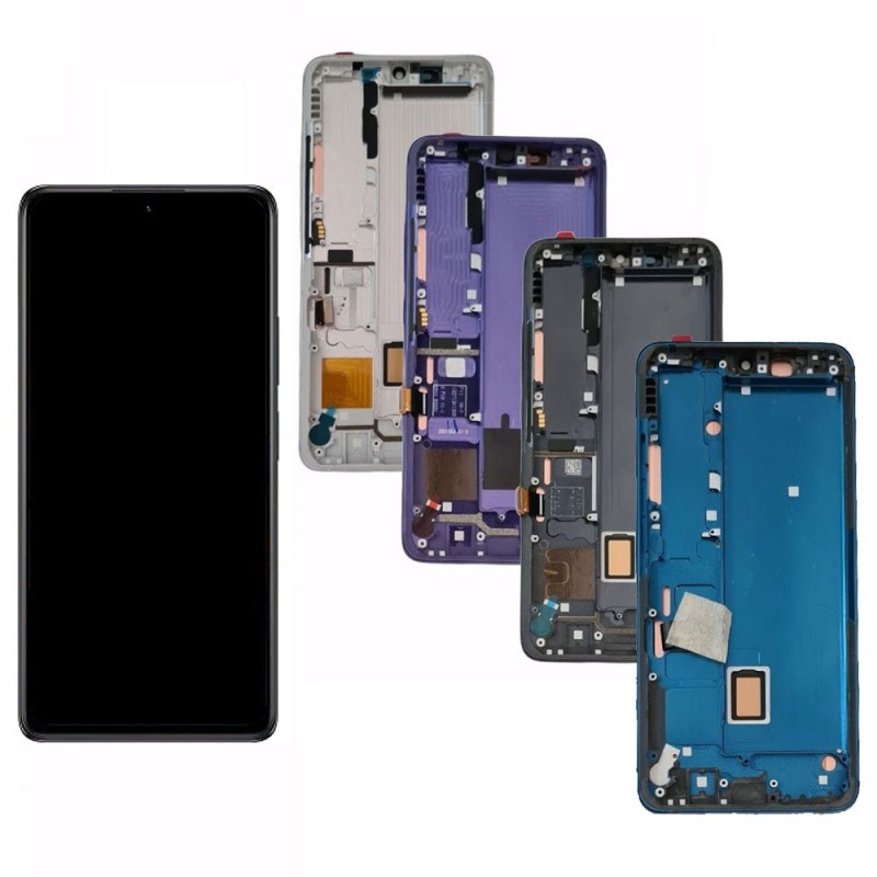 Photo of ORIGINAL LCD Display + Frame Comp. for Xiaomi Mi Note 10 Lite - PRC