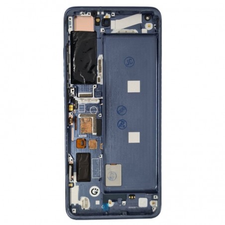 Display LCD PARI ORIGINALE + Frame Completa di Tasti Per Xiaomi MI 10 | C Version 