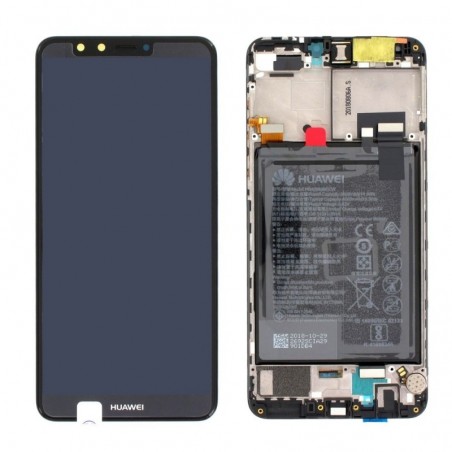 Buy Huawei Full Battery LCD Service Pack for Huawei Y9 2018 FLA-LX1 FLA-LX2 FLA-LX3 | Black online