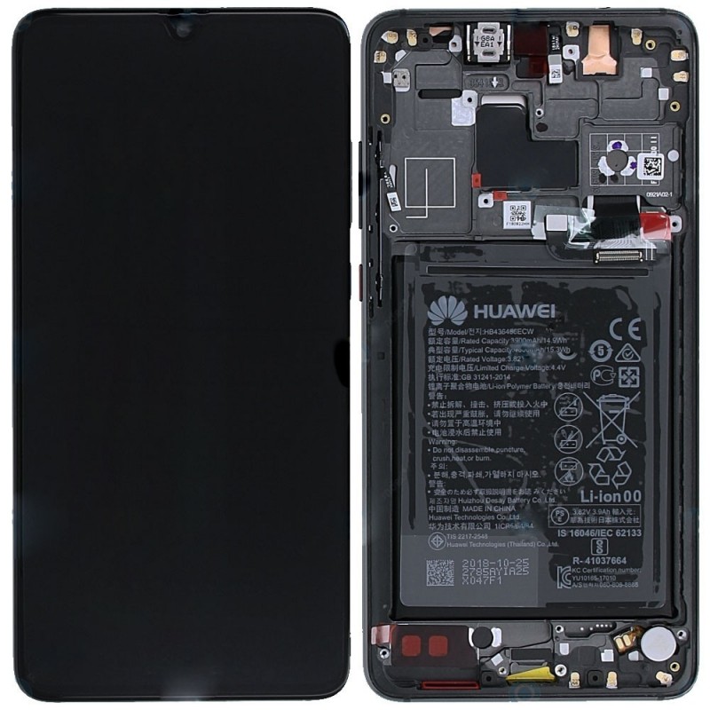 Huawei Service Pack Full LCD with Battery for Mate 20 HMA-L09 | HMA-L29 | Black