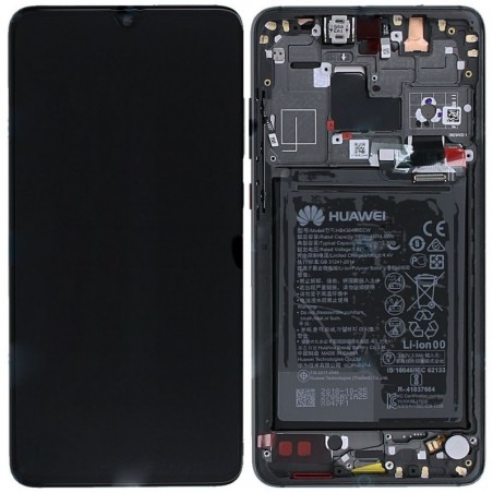 Buy Huawei Service Pack LCD Complete with Battery for Mate 20 Black - 02352ETG online