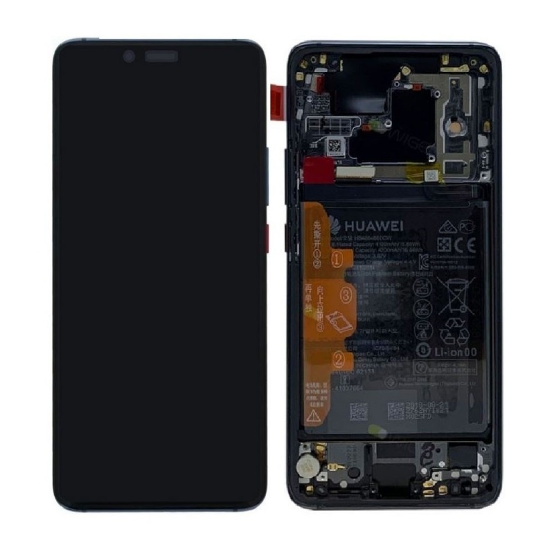 Huawei Service Pack LCD Completo di Batteria Per MATE 20 PRO LYA-L09 LYA-L29 | NERO