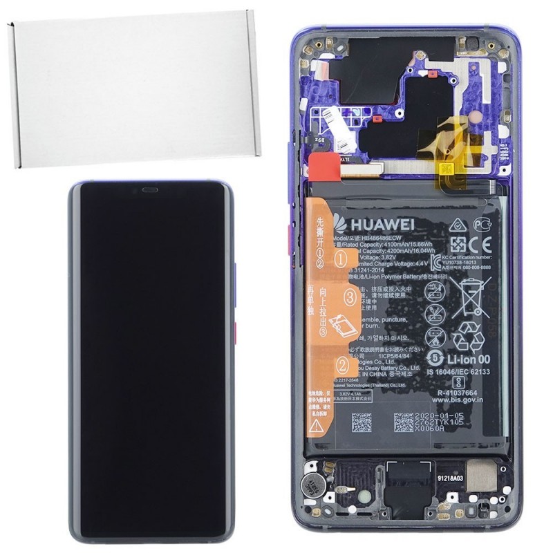 Huawei Service Pack LCD Completo di Batteria Per MATE 20 PRO LYA-L09 LYA-L29 | Twilight