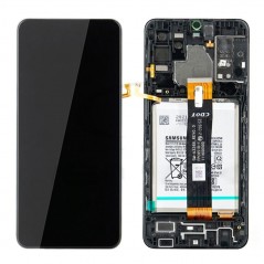 Photo of Samsung Service Pack LCD Display With Battery Included for Galaxy A326 A32 5G | Black - Samsung