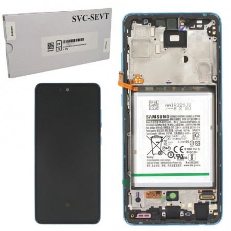 Buy Samsung Service Pack Display LCD Con Batteria Inclusa Per Galaxy A52 A525 - A52 5G A526B | Blue online