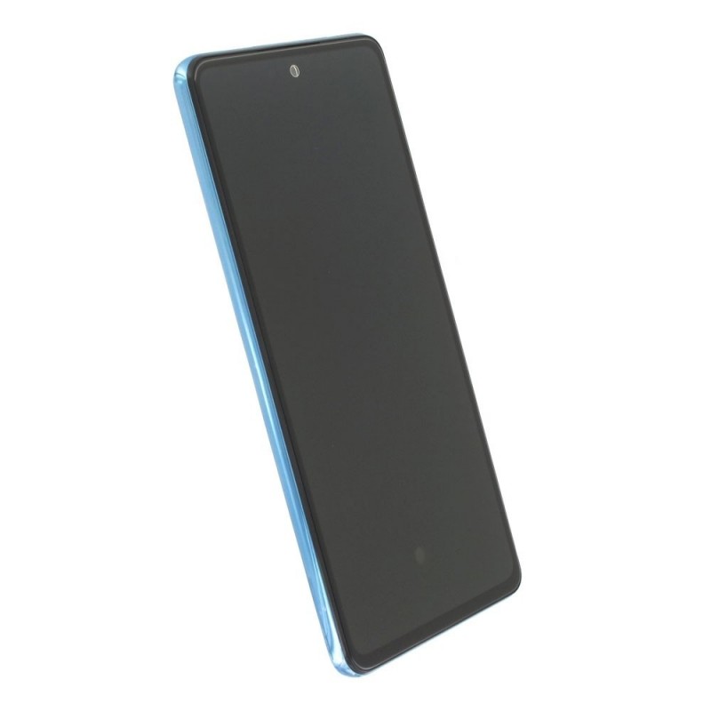 Samsung Service Pack Display LCD Con Batteria Inclusa Per Galaxy A52 A525 - A52 5G A526B | Blue
