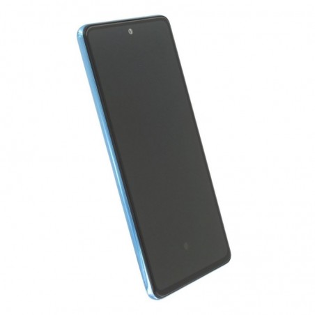 Samsung Service Pack Display LCD Con Batteria Inclusa Per Galaxy A52 A525 - A52 5G A526B | Blue