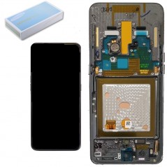 Discover Samsung SERVICE PACK Display LCD ORIGINALE + Frame Per Galaxy A805 A80 Black details