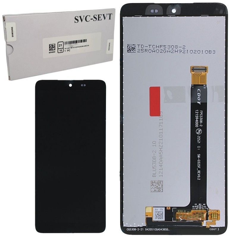 Samsung Service Pack LCD For Galaxy Xcover 5 SM-G525F | Black