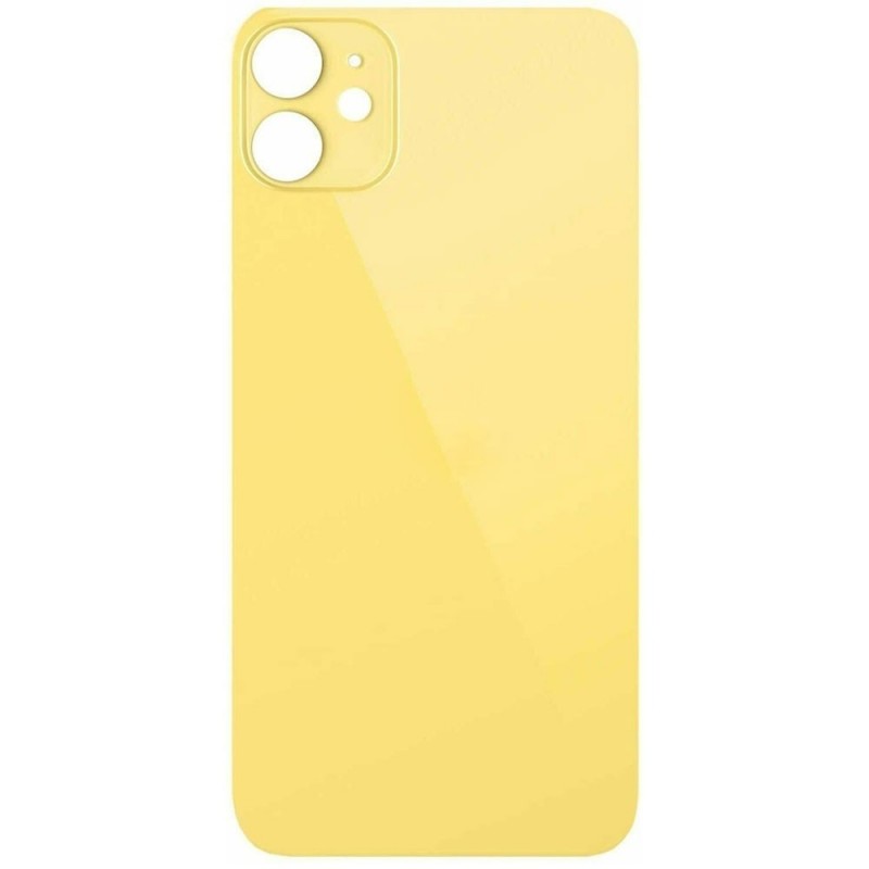 Big Hole Glass Back Cover for iPhone 11 - NO LOGO