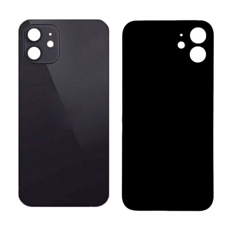 Big Hole Glass Back Cover for iPhone 12 Mini - NO LOGO