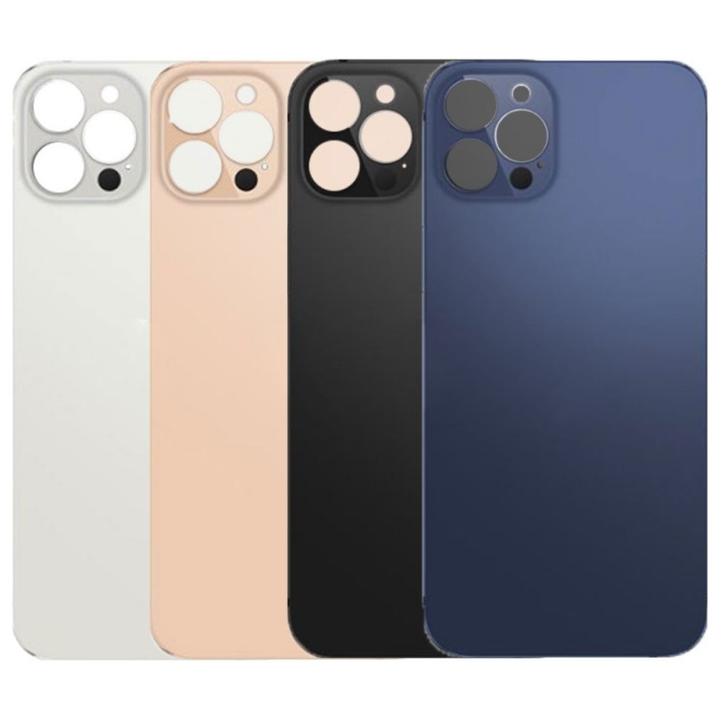 Acquista Back Cover Big Hole in Vetro Per iPhone 12 Pro - NO LOGO su Smartness