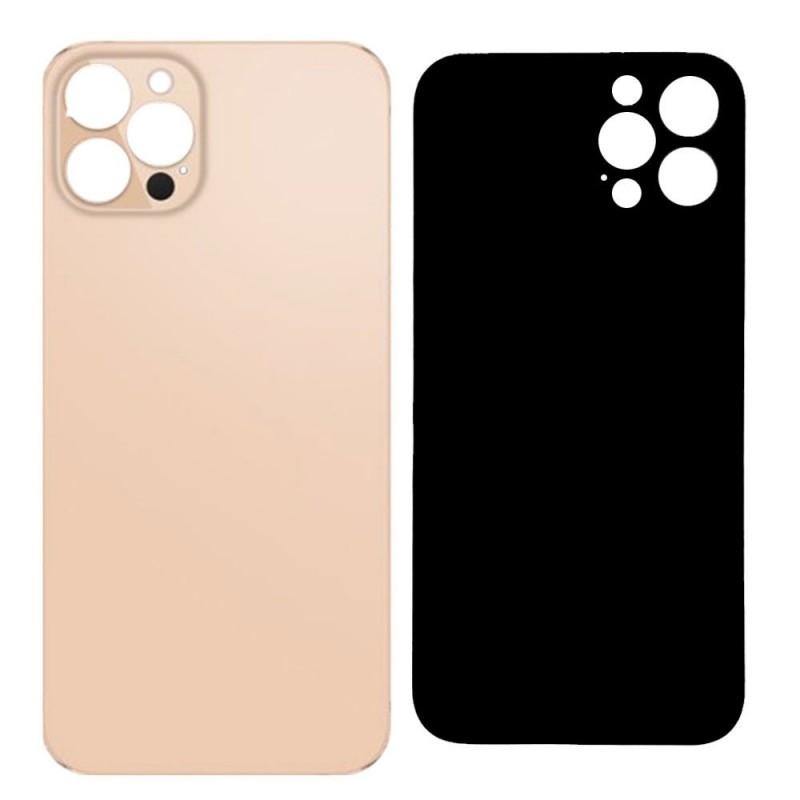 Back Cover Big Hole in Vetro Per iPhone 12 Pro - NO LOGO