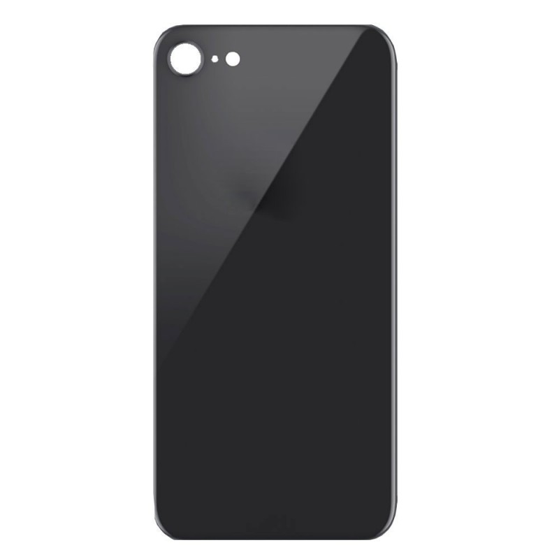 PRC Back Cover Big Hole in Vetro Per iPhone 8 - NO LOGO for sale