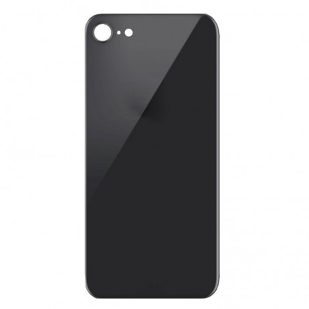 PRC Back Cover Big Hole in Vetro Per iPhone 8 - NO LOGO for sale