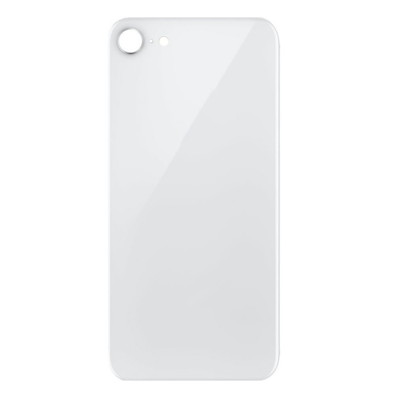 Big Hole Glass Back Cover for iPhone 8 - NO LOGO