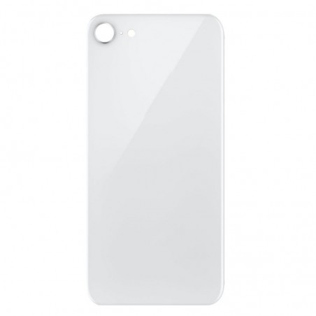 Big Hole Glass Back Cover for iPhone 8 - NO LOGO