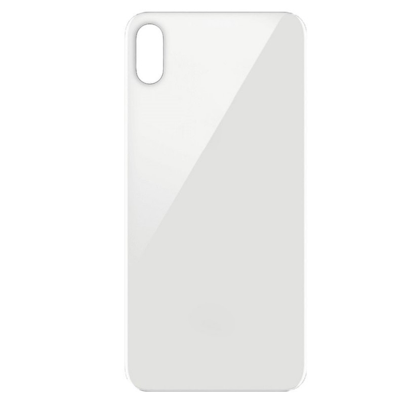Big Hole Glass Back Cover for iPhone XS - NO LOGO