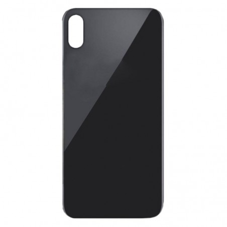 Back Cover Big Hole in Vetro Per iPhone XS Max - NO LOGO