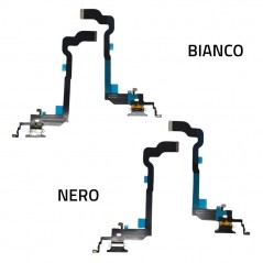 Foto di Connettore di Ricarica Compatibile Flex Dock Con Microfono Per iPhone X 10 - PRC