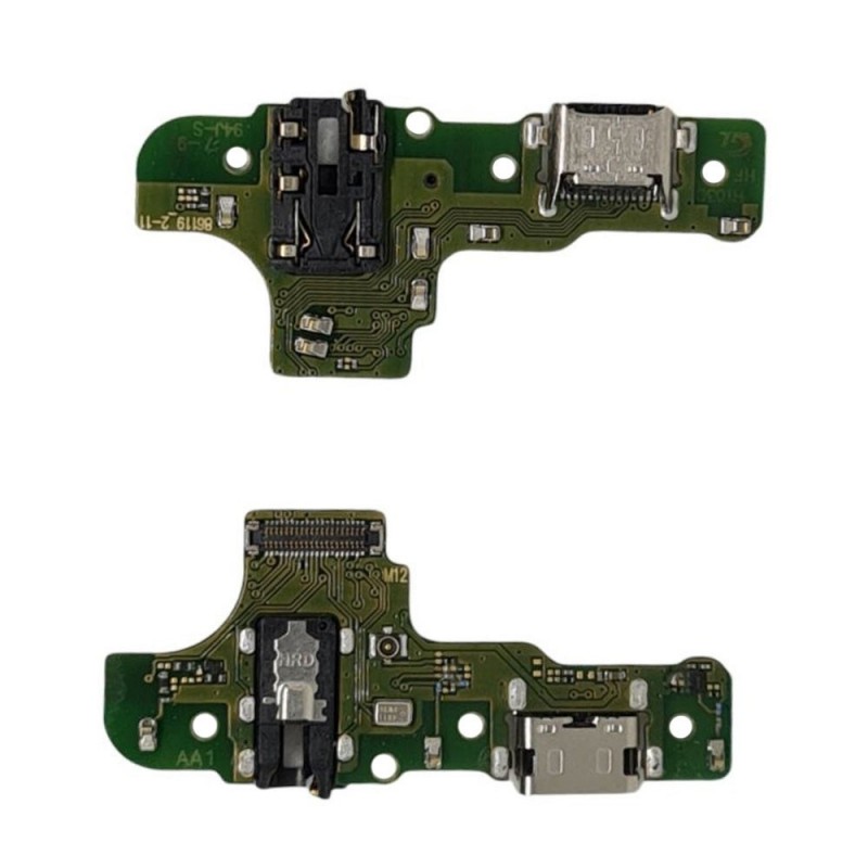 Compatible USB Type-C Charging Connector with Microphone Flex Board for Galaxy A20S SM-A207
