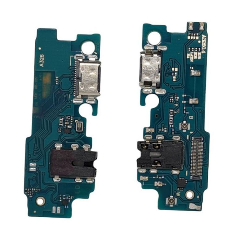 Compatible USB Type-C Charging Connector with Microphone Flex Board for Galaxy A32 5G SM-A326B