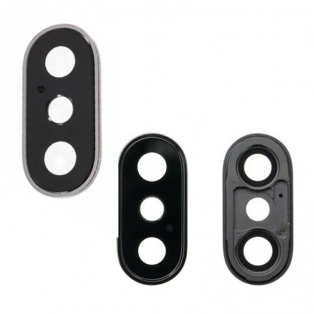 Acquista Cornice Vetro Per Camera Posteriore per Apple iPhone X su Smartness