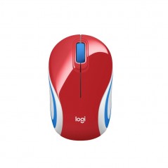 Foto di Logitech Mouse Wireless M187 Tascabile Ultra Compatto 2.4GHz 1000Dpi 3 Pulsanti - Logitech